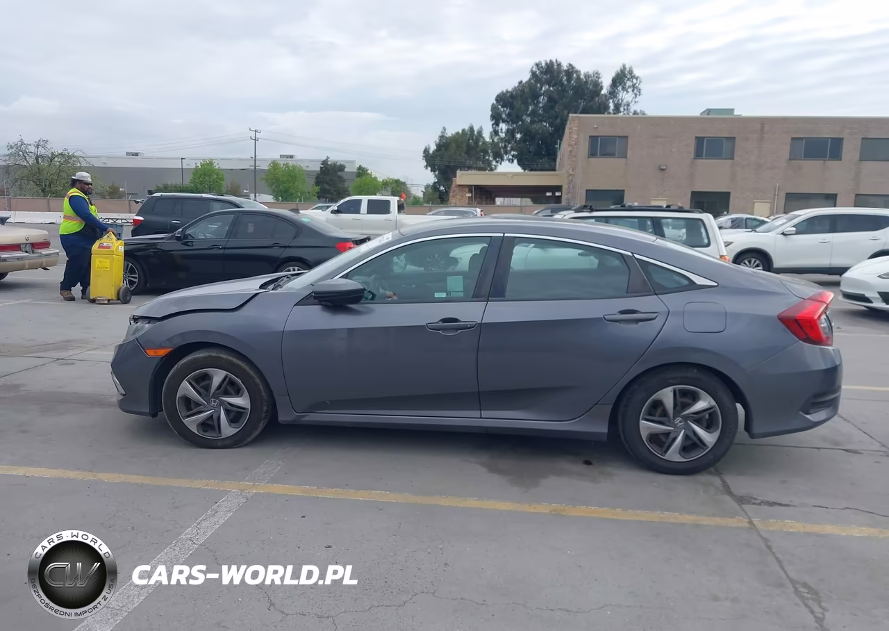 2020 Honda Civic Lx VIN:2HGFC2F6XLH542071 - 15