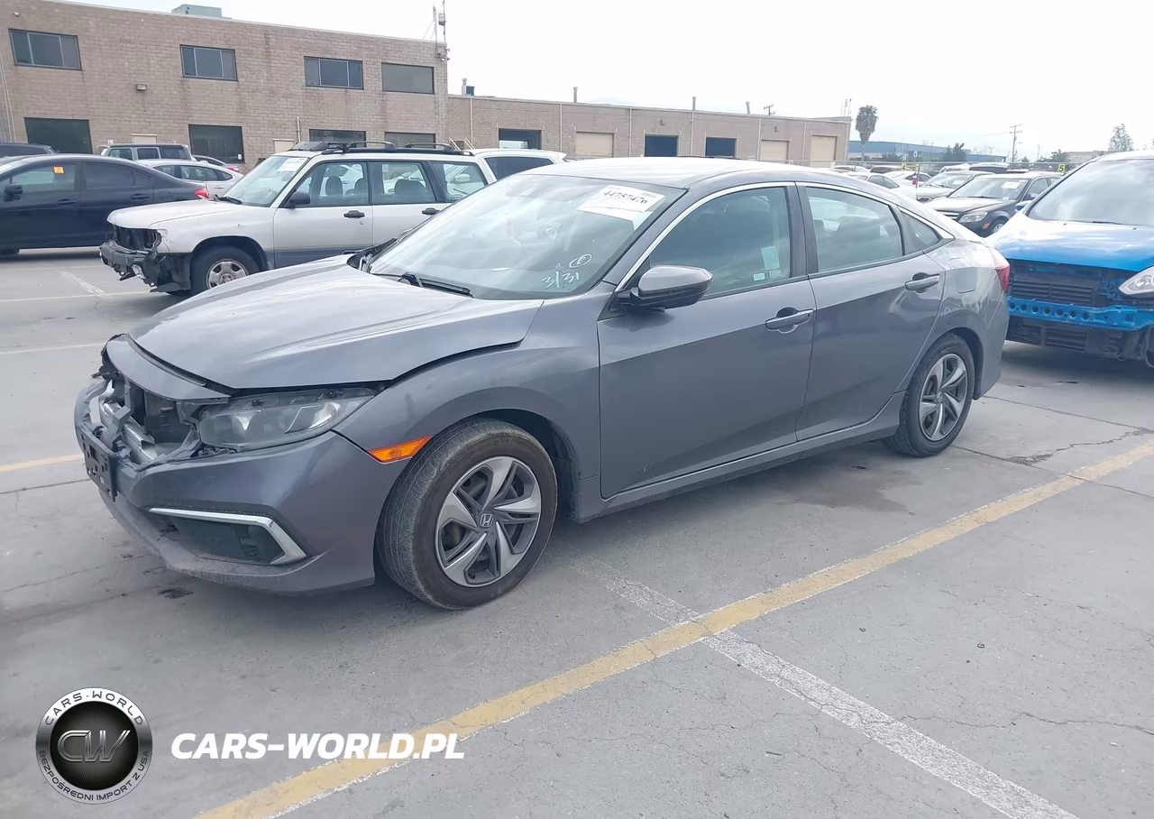 2020 Honda Civic Lx VIN:2HGFC2F6XLH542071 - 2