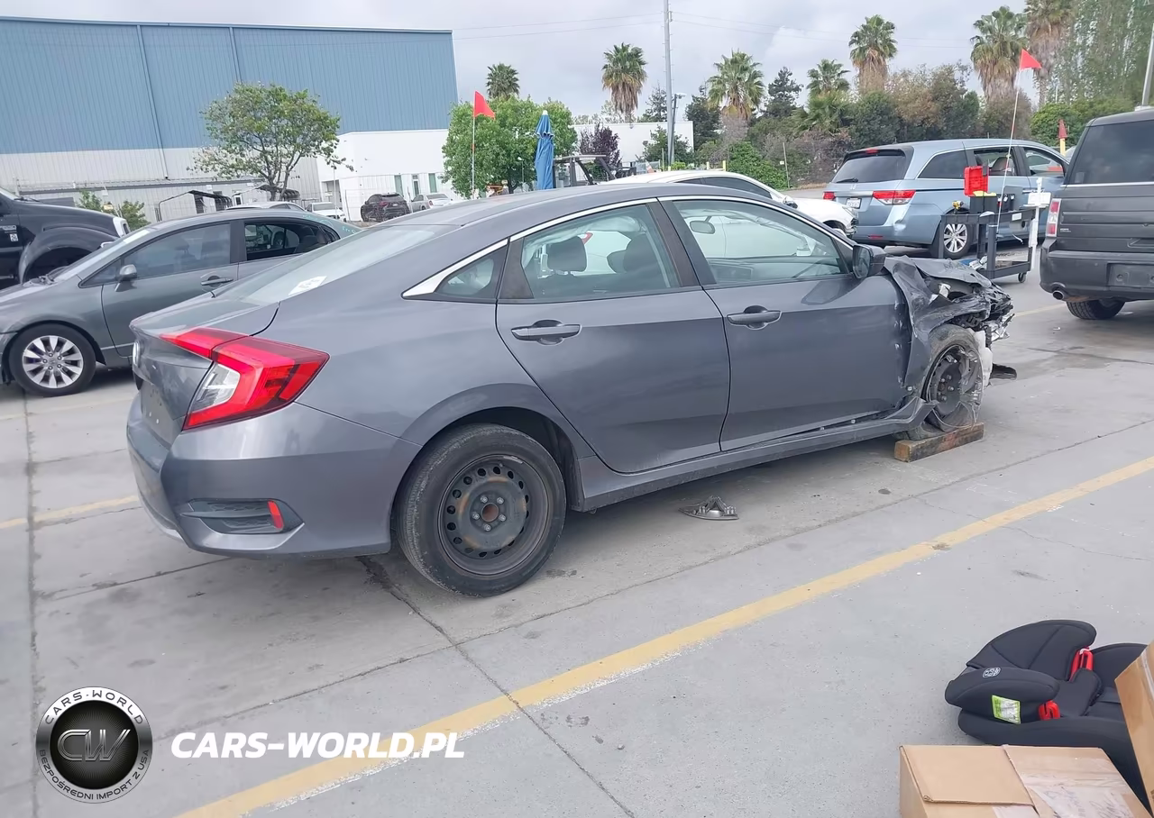 2020 Honda Civic Lx VIN:2HGFC2F6XLH542071 - 4