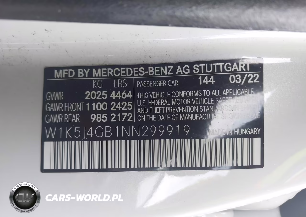 2022 Mercedes-Benz Cla 250 Coupe VIN:W1K5J4GB1NN299919 - 9