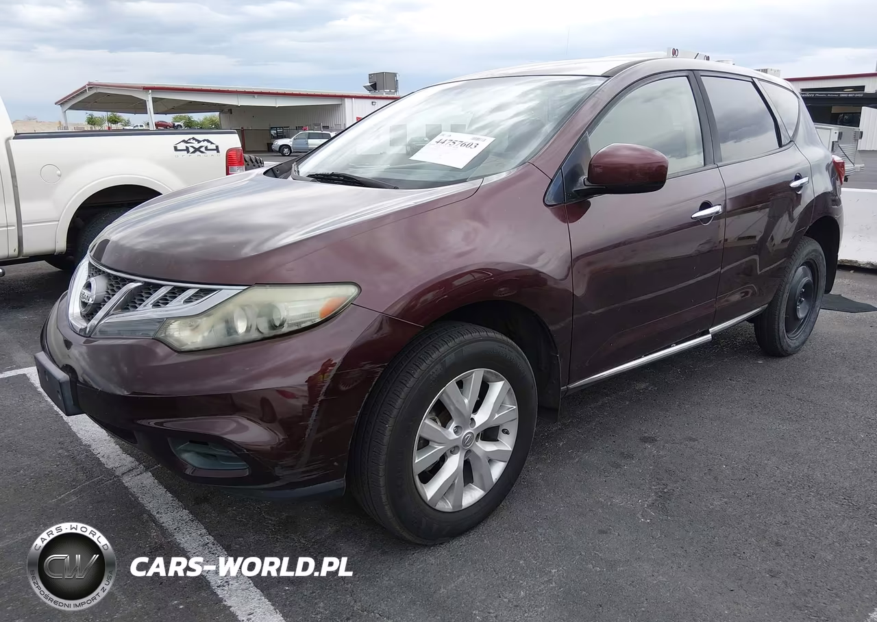 2014 Nissan Murano S VIN:JN8AZ1MU1EW402048 - 2