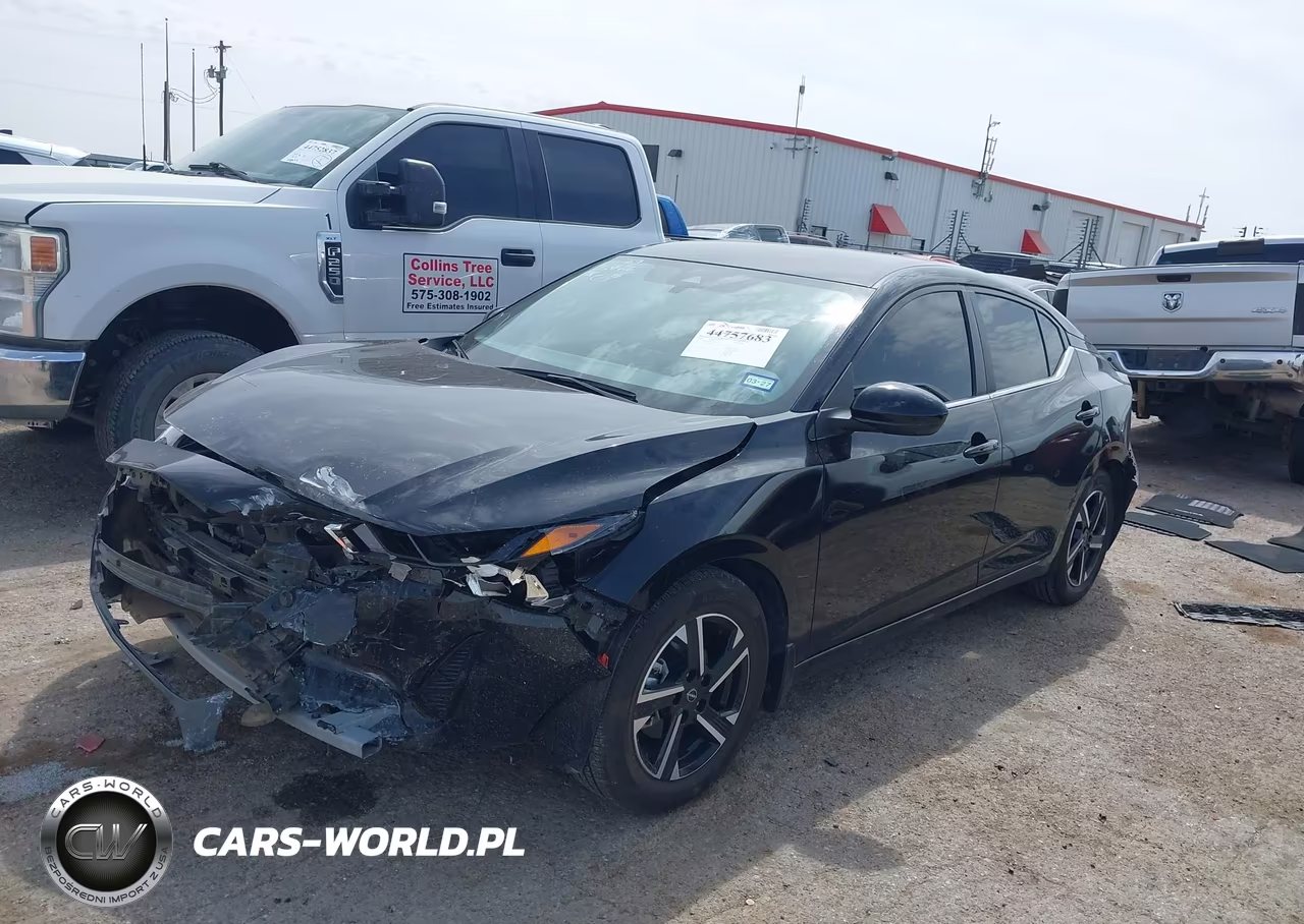 2025 Nissan Sentra Sv VIN:3N1AB8CVXSY239507 - 2