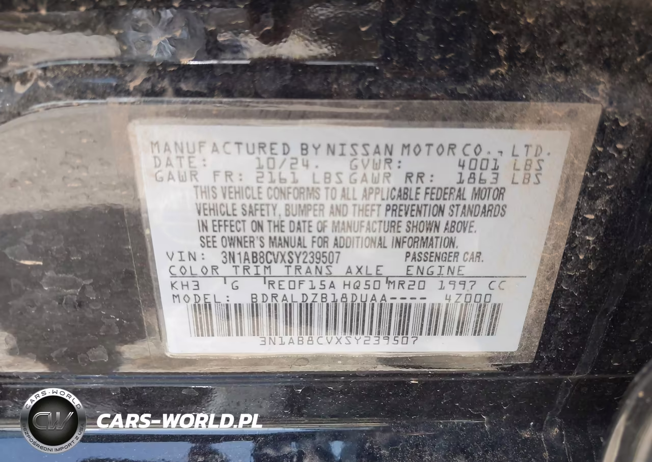 2025 Nissan Sentra Sv VIN:3N1AB8CVXSY239507 - 9