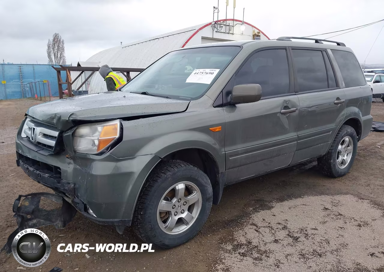 2008 Honda Pilot Ex VIN:5FNYF18418B001668 - 2