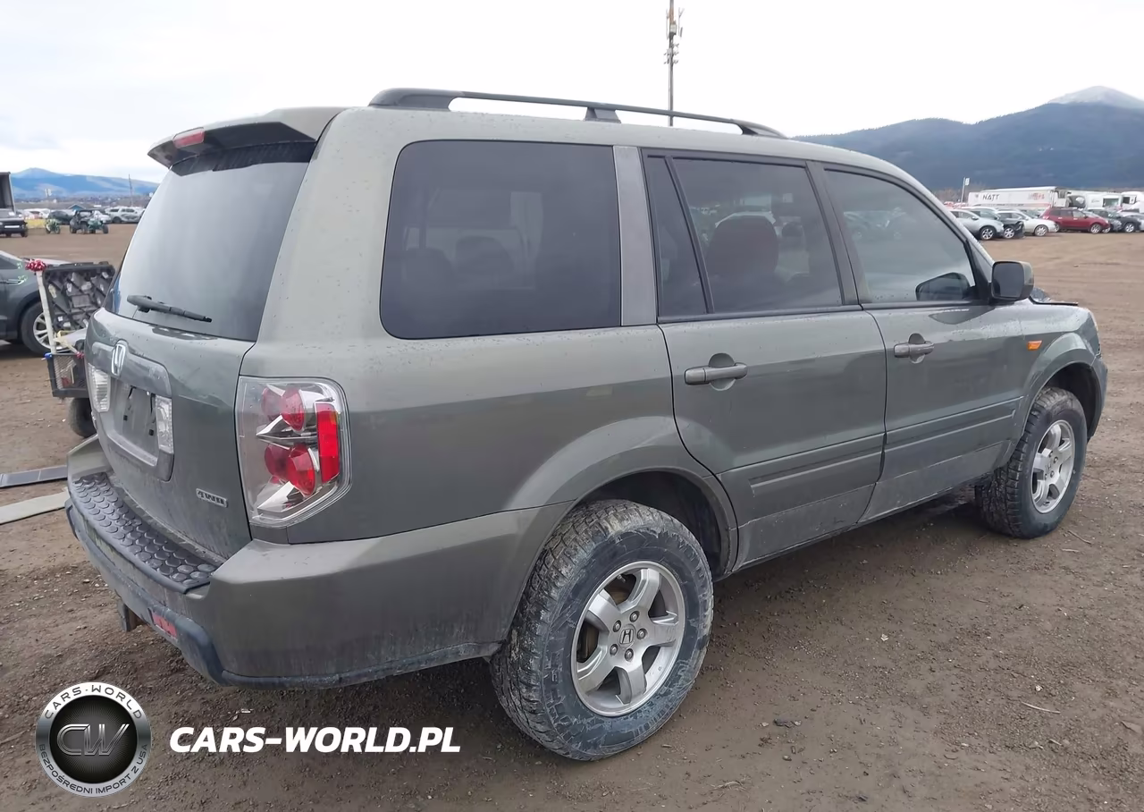 2008 Honda Pilot Ex VIN:5FNYF18418B001668 - 4