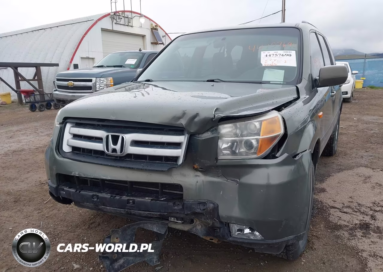 2008 Honda Pilot Ex VIN:5FNYF18418B001668 - 6