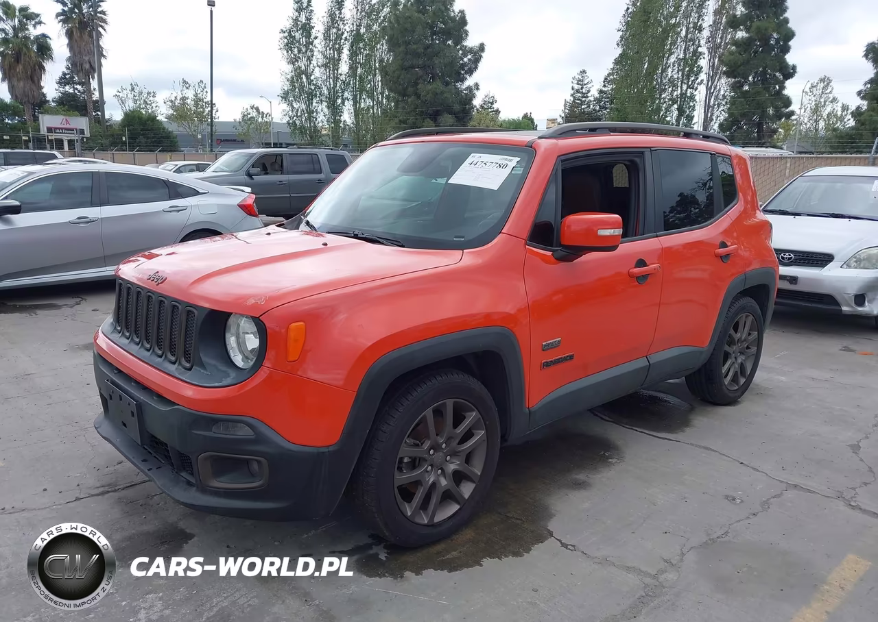 2016 Jeep Renegade 75Th Anniversary VIN:ZACCJABT0GPD91002 - 2