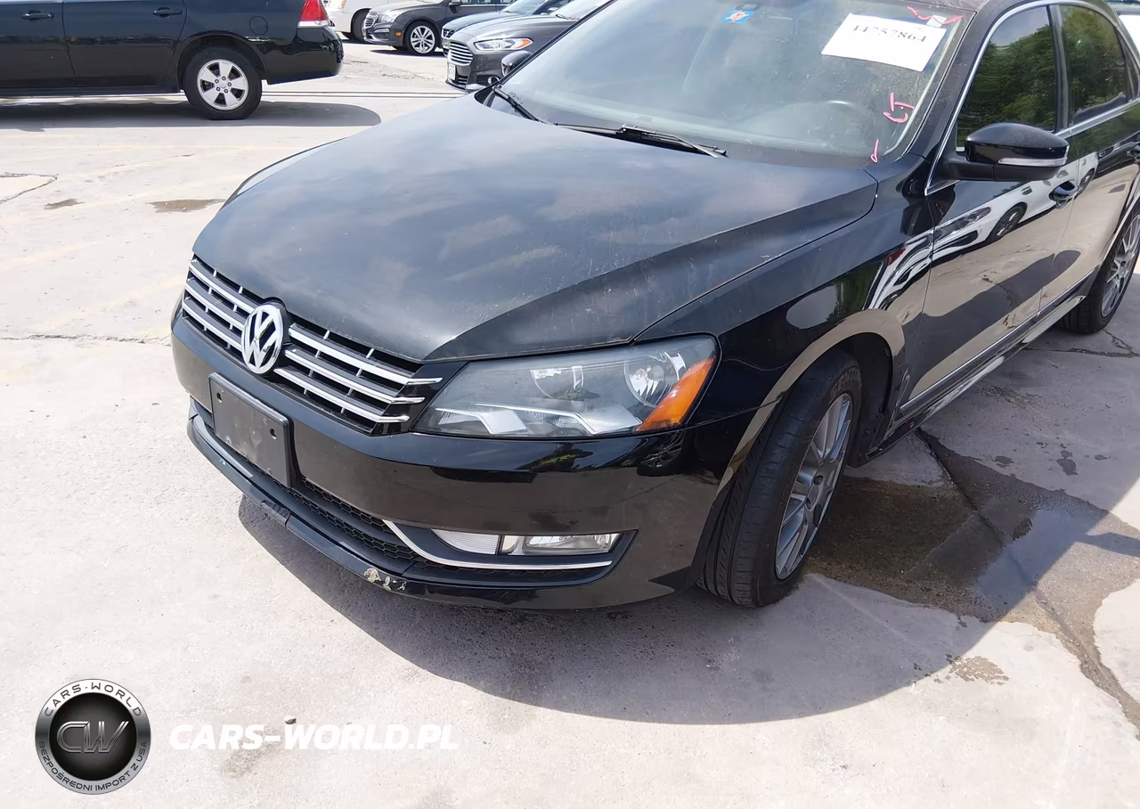 2012 Volkswagen Passat 2.0L Tdi Sel Premium VIN:1VWCN7A36CC106789 - 2