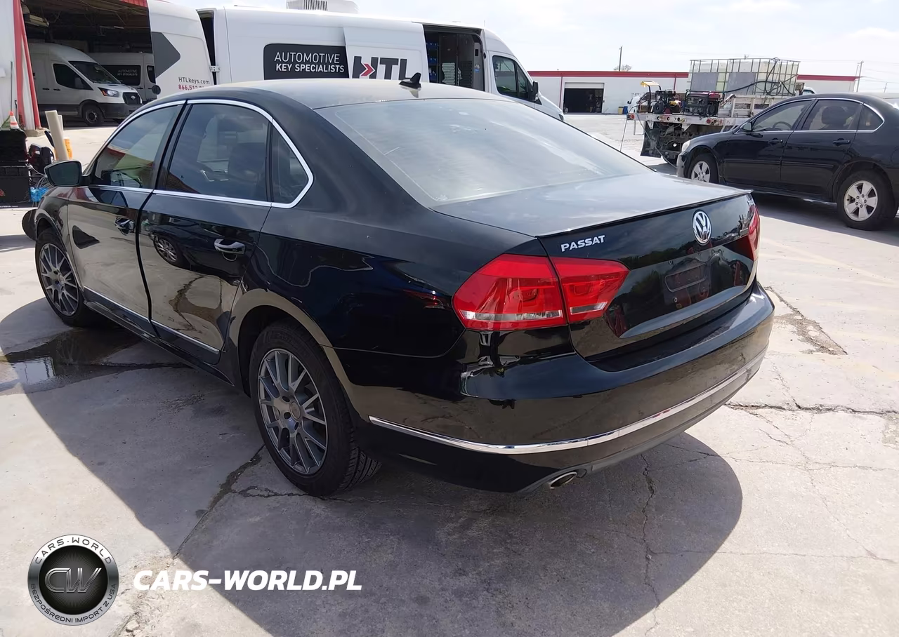 2012 Volkswagen Passat 2.0L Tdi Sel Premium VIN:1VWCN7A36CC106789 - 3