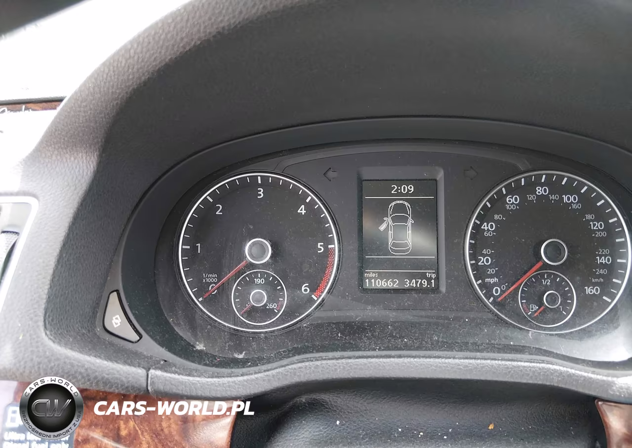 2012 Volkswagen Passat 2.0L Tdi Sel Premium VIN:1VWCN7A36CC106789 - 7