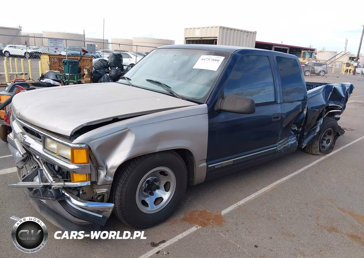 1998 GMC Sierra 1500 Sl Wideside VIN:2GTEC19M8W1508450 - 2
