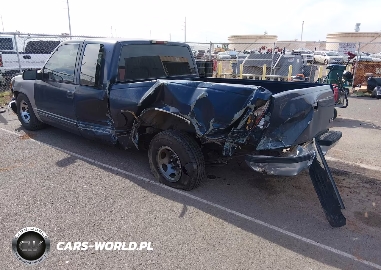 1998 GMC Sierra 1500 Sl Wideside VIN:2GTEC19M8W1508450 - 3