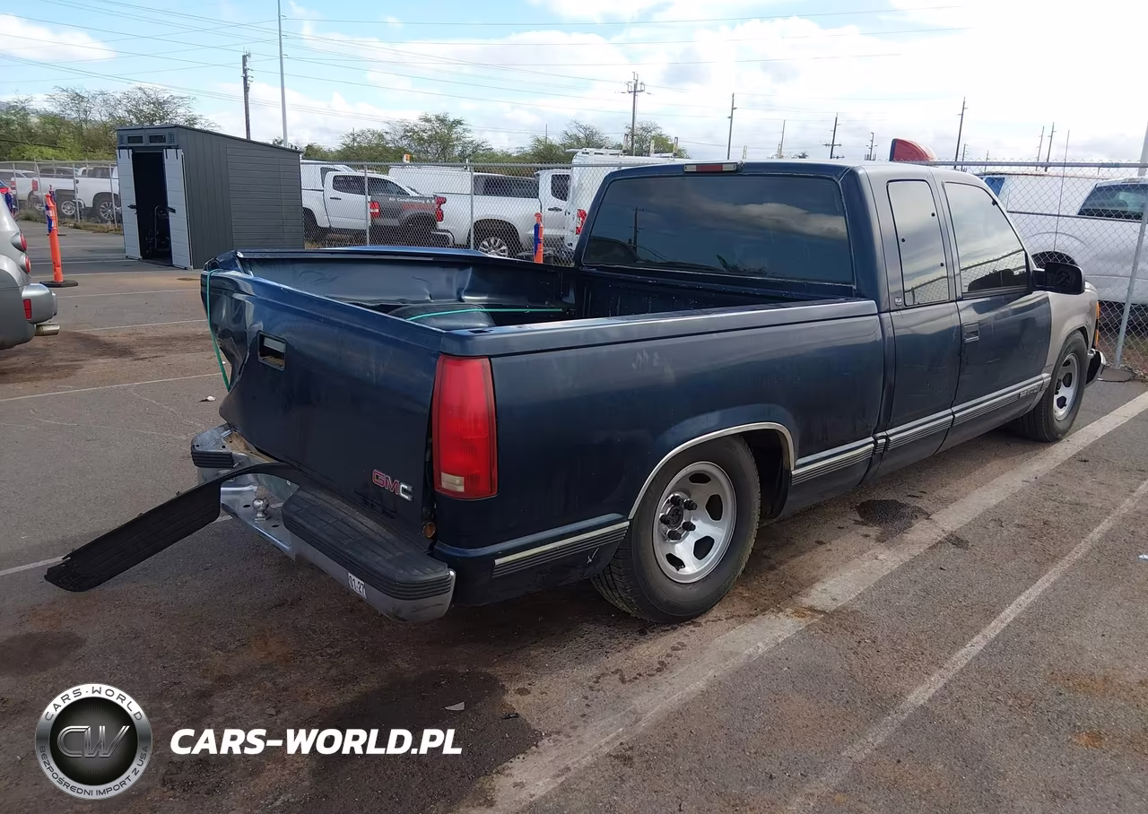 1998 GMC Sierra 1500 Sl Wideside VIN:2GTEC19M8W1508450 - 4