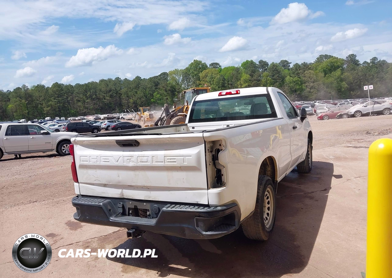 2020 Chevrolet Silverado 1500 2Wd Long Bed Wt VIN:3GCNWAEF2LG121524 - 4