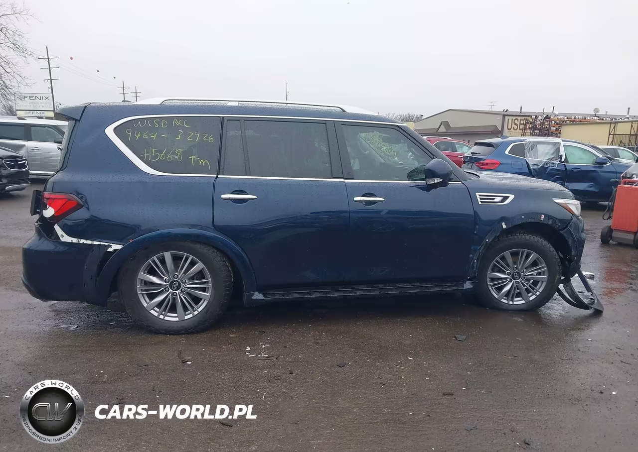 2021 Infiniti Qx80 Luxe Awd VIN:JN8AZ2AE6M9269464 - 13