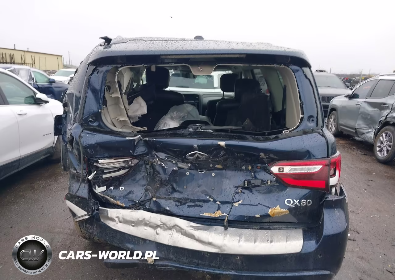 2021 Infiniti Qx80 Luxe Awd VIN:JN8AZ2AE6M9269464 - 16