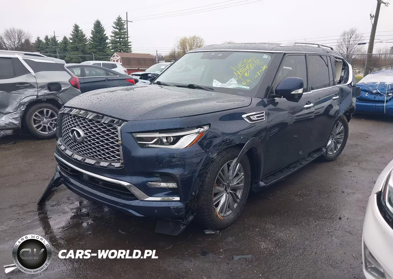 2021 Infiniti Qx80 Luxe Awd VIN:JN8AZ2AE6M9269464 - 2