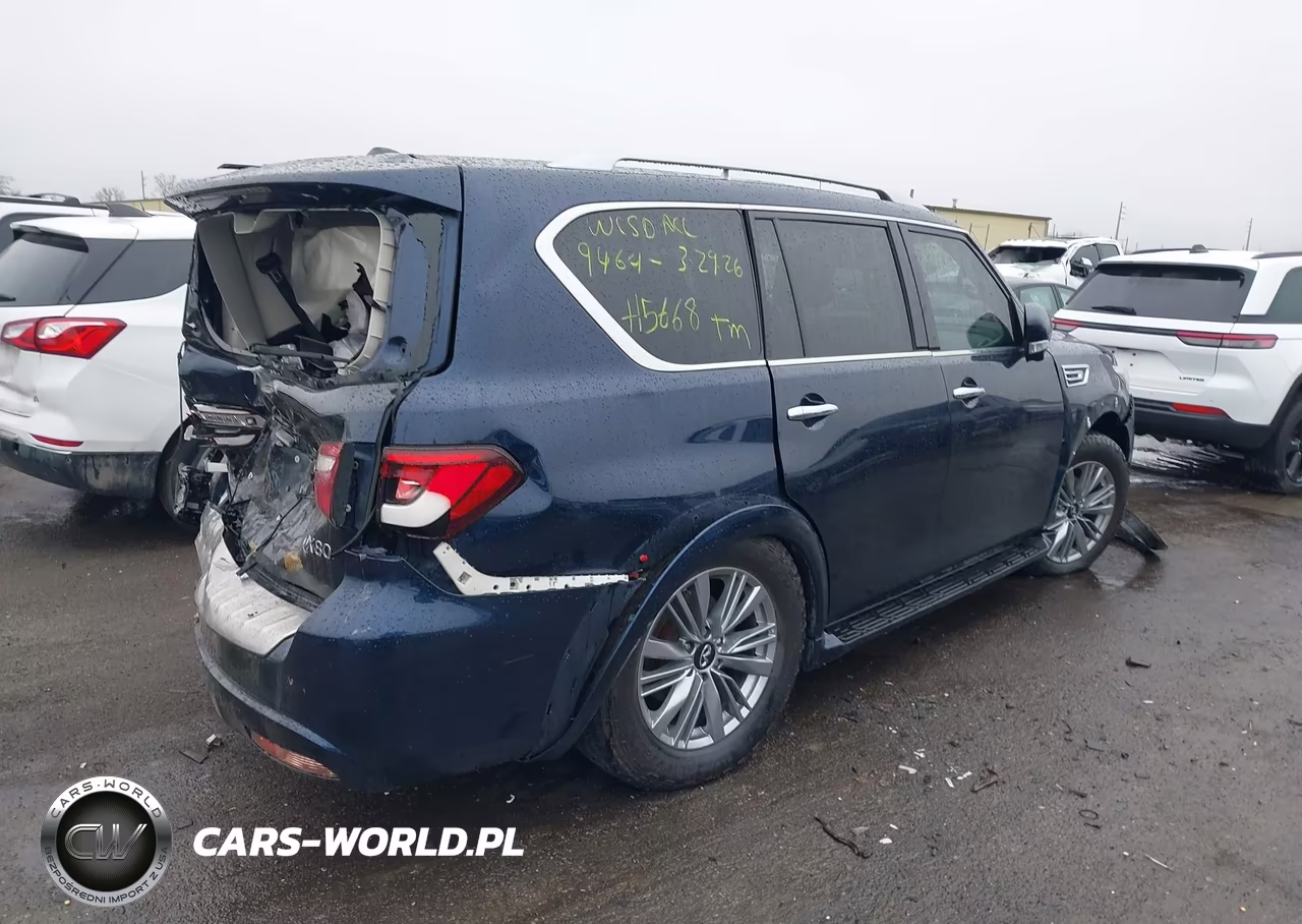 2021 Infiniti Qx80 Luxe Awd VIN:JN8AZ2AE6M9269464 - 4