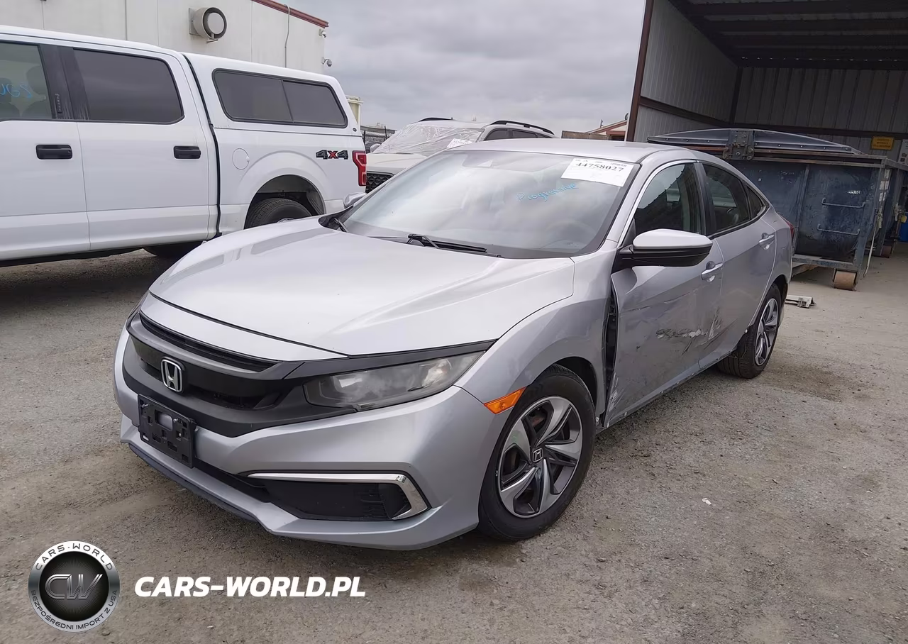 2019 Honda Civic Lx VIN:2HGFC2F60KH529120 - 2