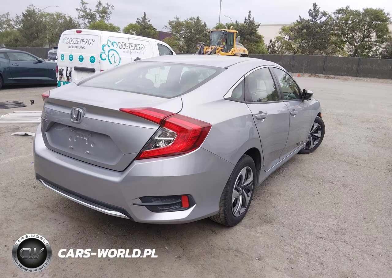 2019 Honda Civic Lx VIN:2HGFC2F60KH529120 - 4