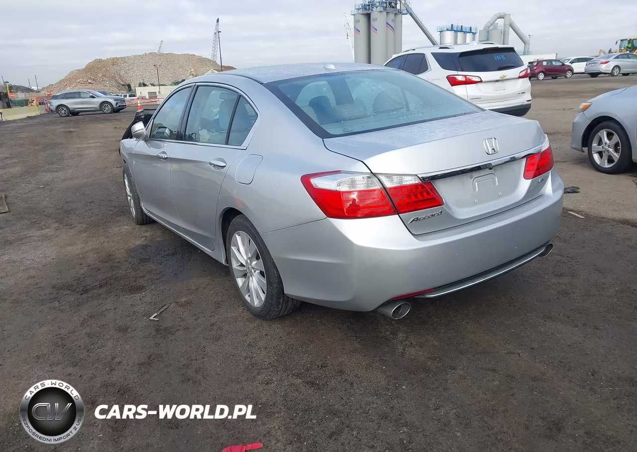 2014 Honda Accord Ex-L V-6 VIN:1HGCR3F84EA001799 - 3