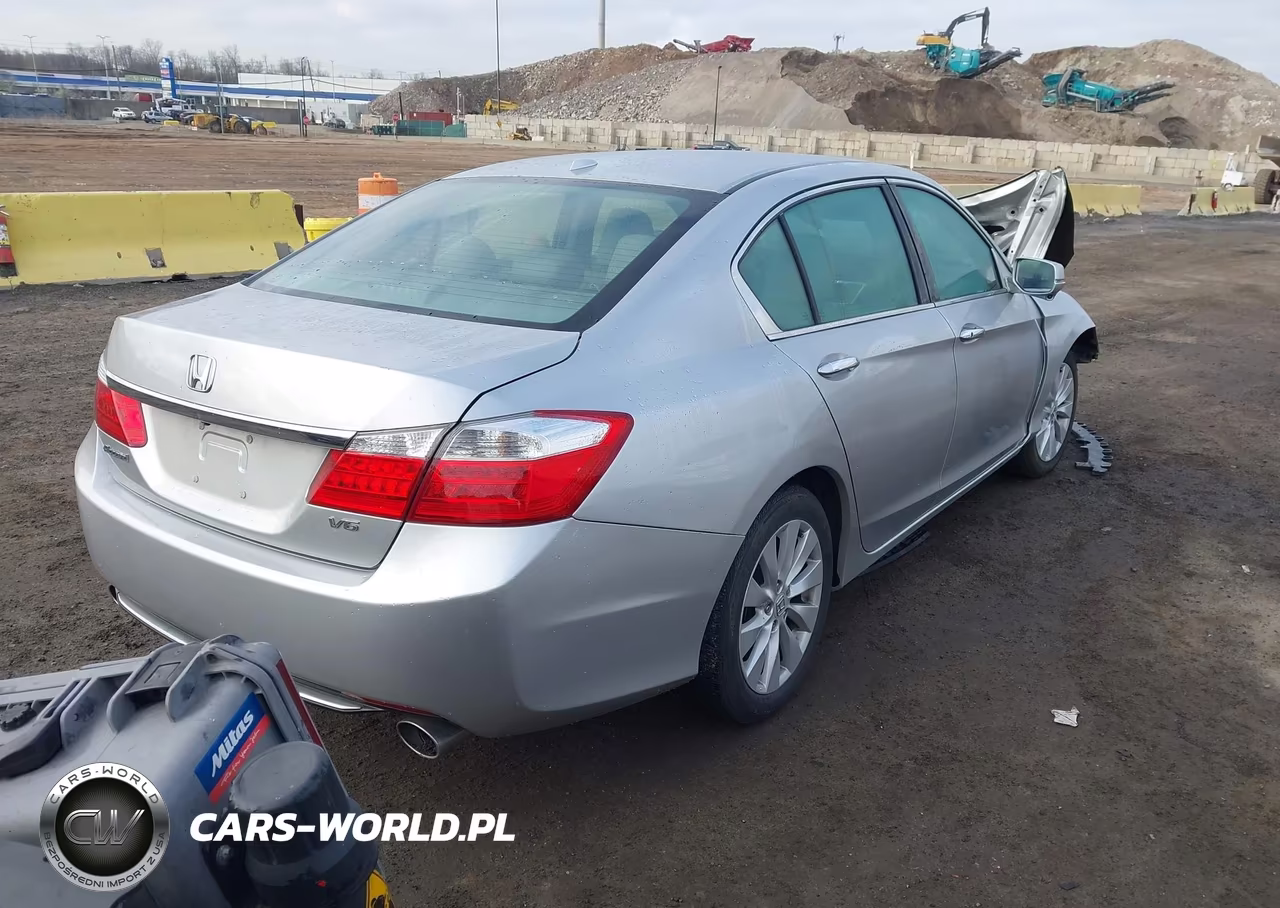 2014 Honda Accord Ex-L V-6 VIN:1HGCR3F84EA001799 - 4