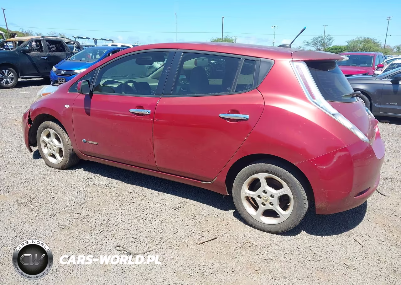 2011 Nissan Leaf Sl VIN:JN1AZ0CP6BT001614 - 3