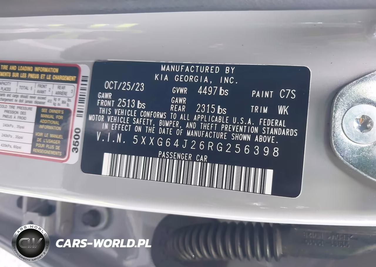 2024 Kia K5 Gt-Line VIN:5XXG64J26RG256398 - 9