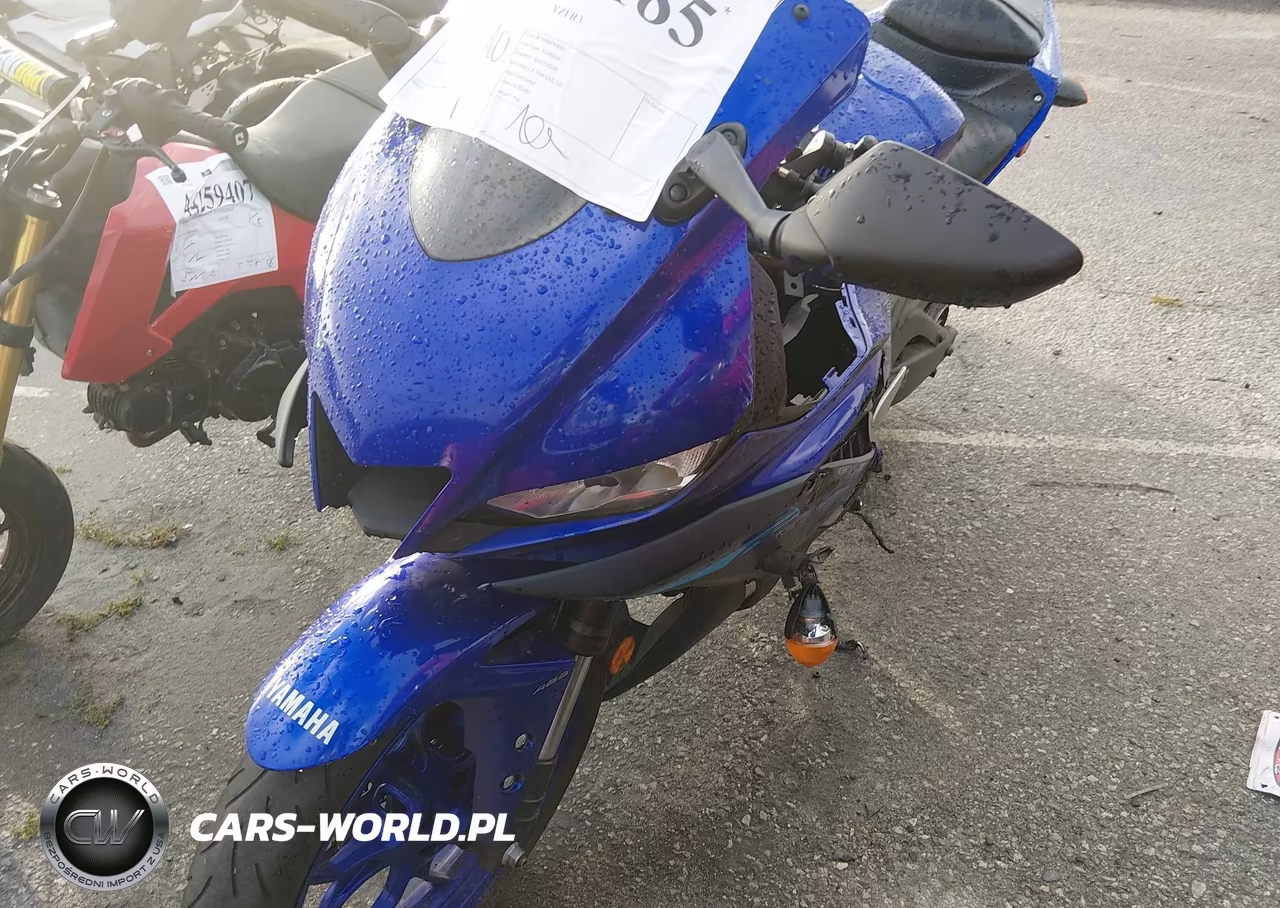 2024 Yamaha Yzfr3 A VIN:MH3RH18Y1RK017943 - 2