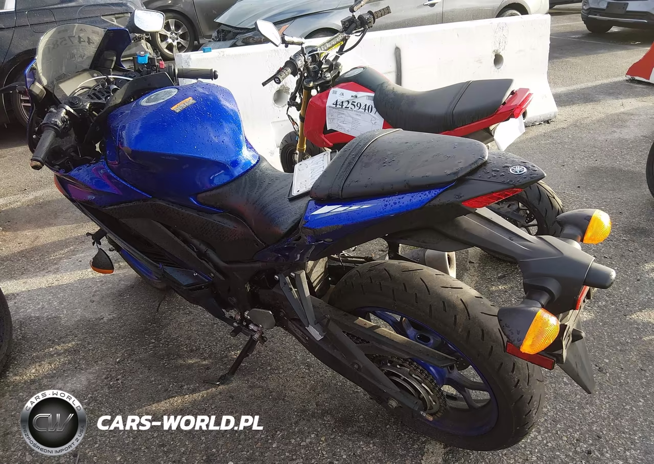 2024 Yamaha Yzfr3 A VIN:MH3RH18Y1RK017943 - 3