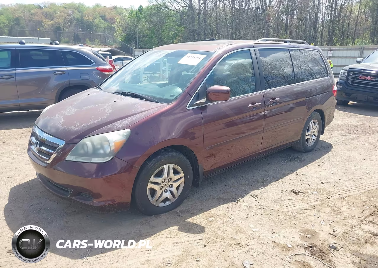 2007 Honda Odyssey Ex-L VIN:5FNRL38697B432784 - 2