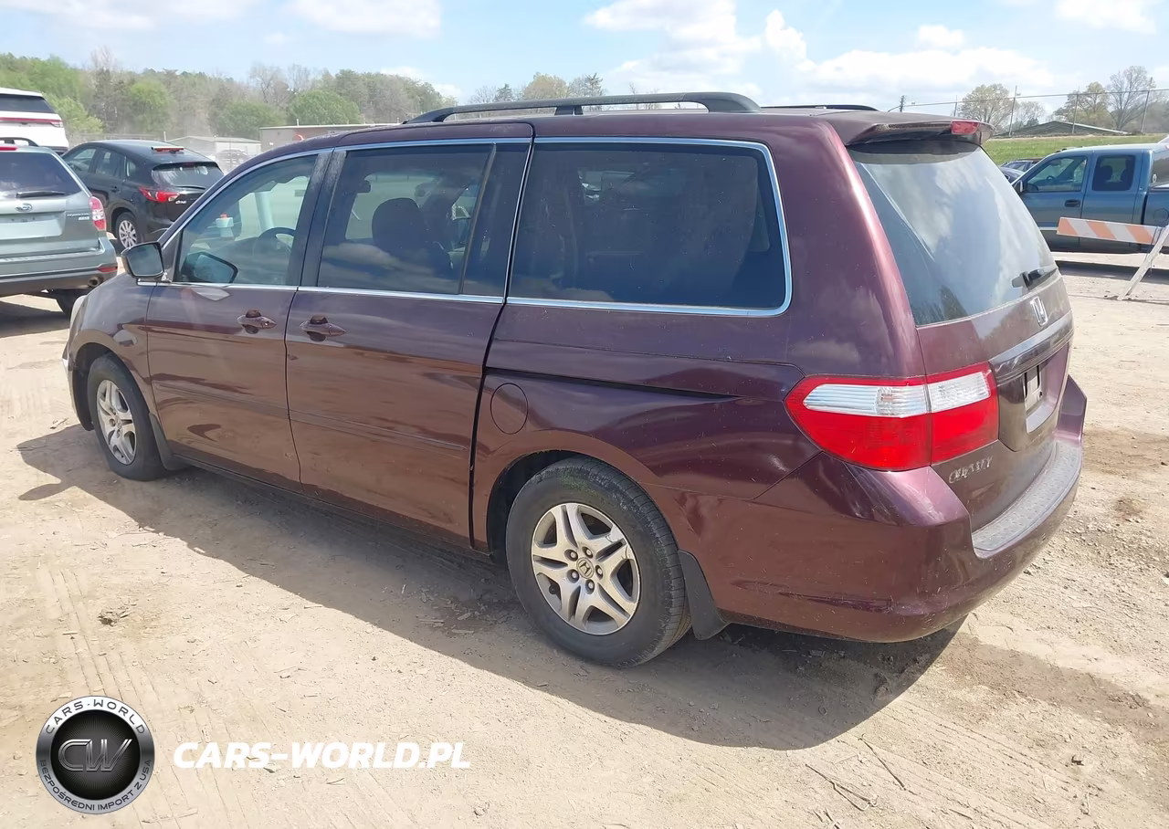 2007 Honda Odyssey Ex-L VIN:5FNRL38697B432784 - 3