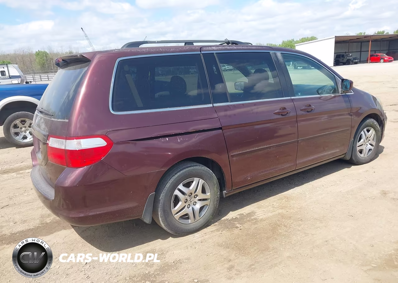 2007 Honda Odyssey Ex-L VIN:5FNRL38697B432784 - 4