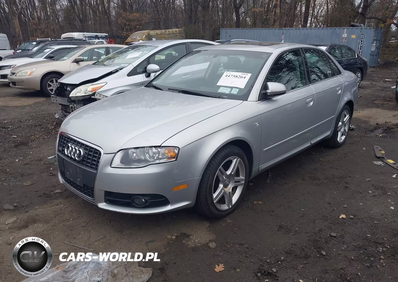 2008 Audi A4 2.0T VIN:WAUDF78E08A091475 - 2