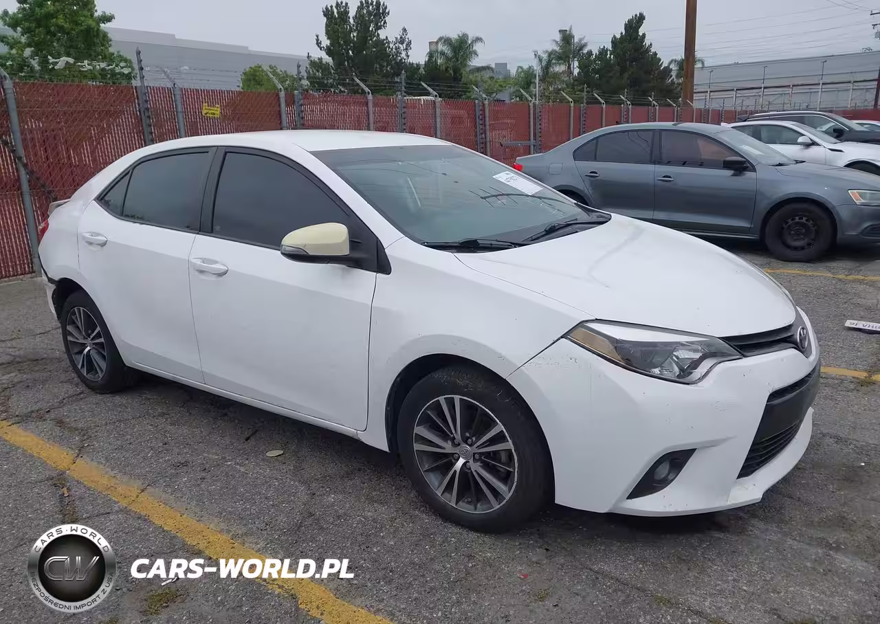 2016 Toyota Corolla Le Plus