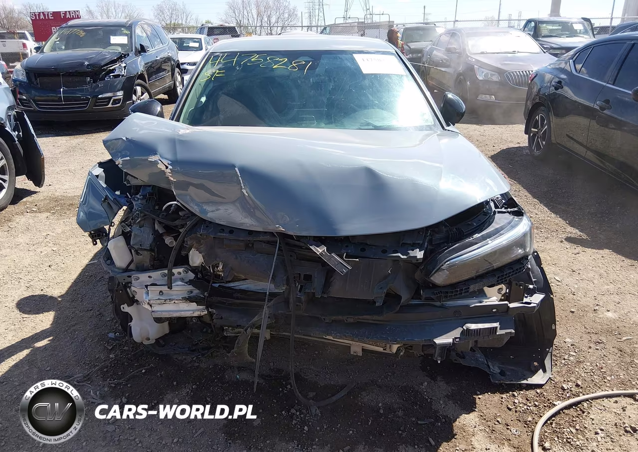 2022 Honda Civic Sport VIN:2HGFE2F58NH593167 - 11