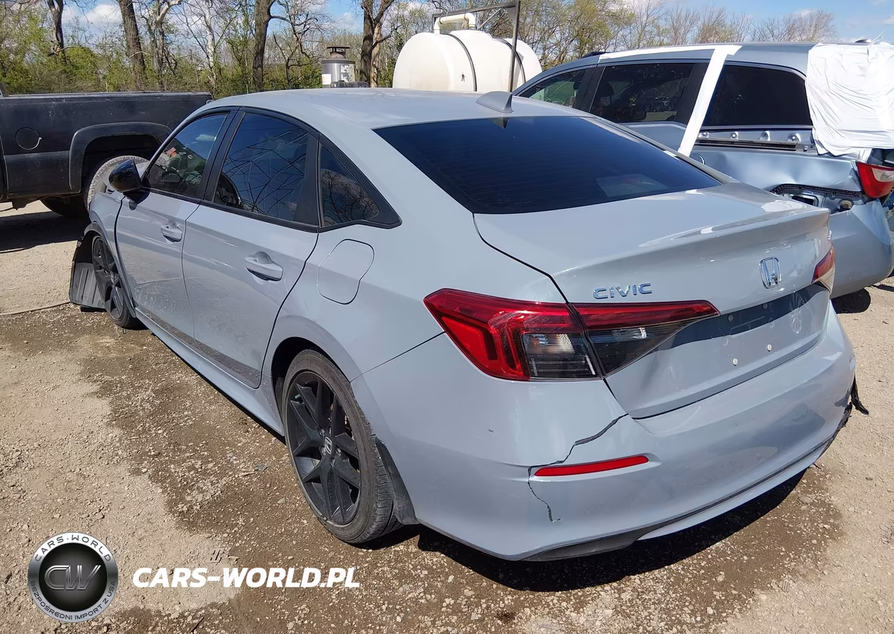 2022 Honda Civic Sport VIN:2HGFE2F58NH593167 - 3
