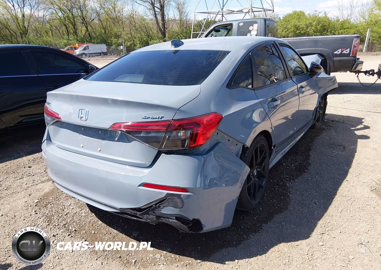 2022 Honda Civic Sport VIN:2HGFE2F58NH593167 - 4