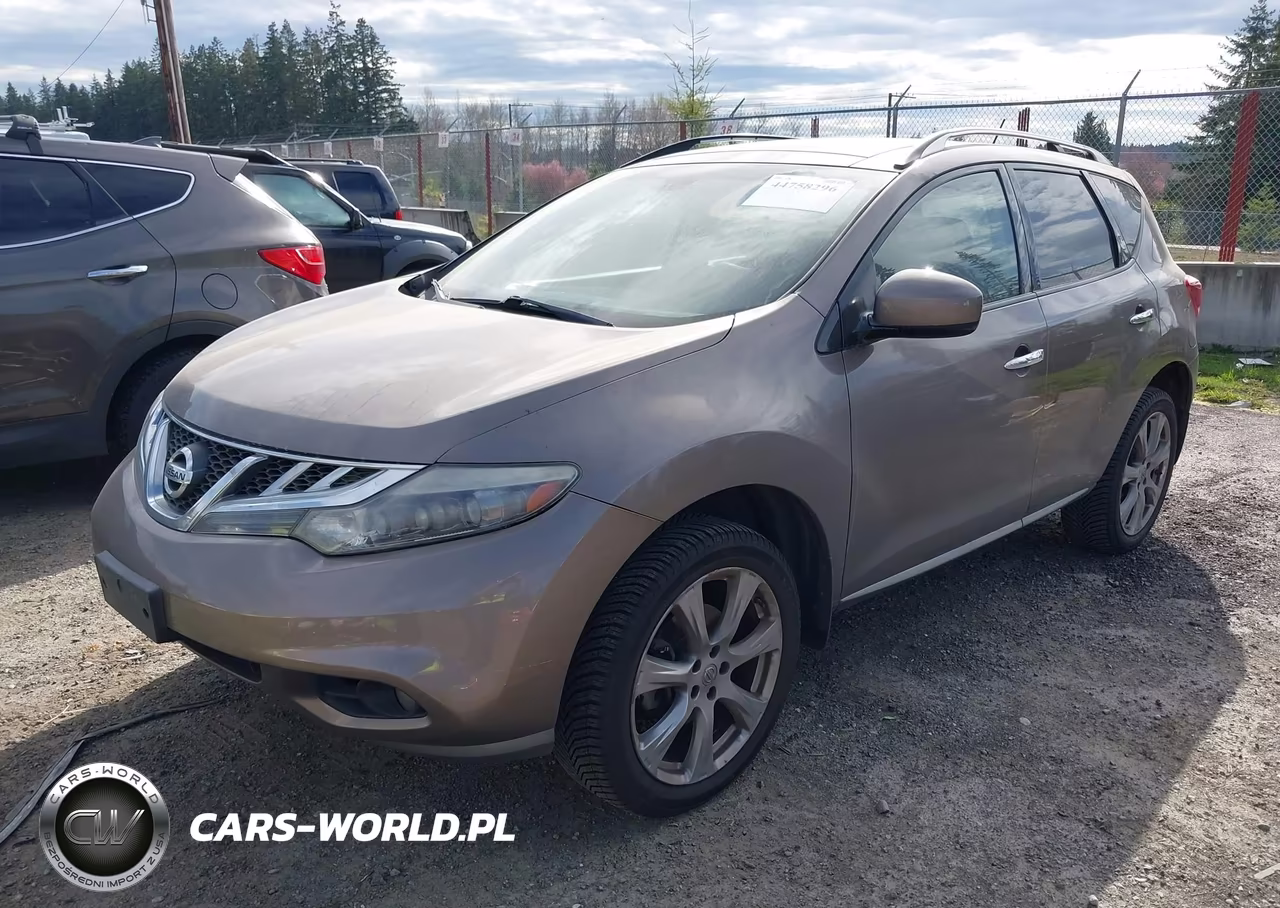 2014 Nissan Murano Le VIN:JN8AZ1MW1EW503124 - 2