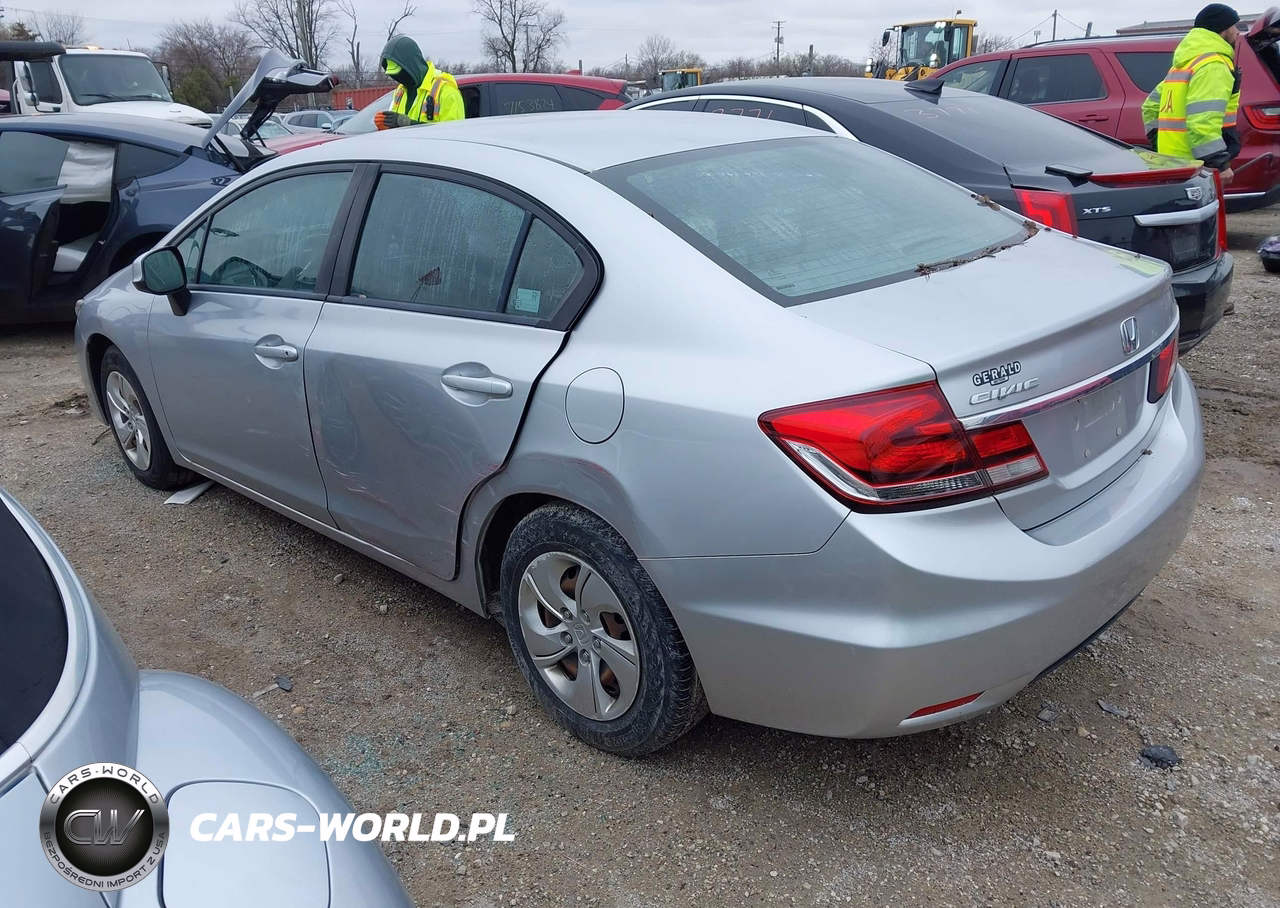 2013 Honda Civic Lx VIN:19XFB2F54DE094559 - 3