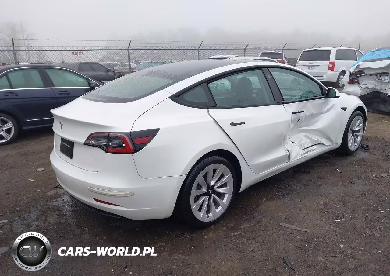 2022 Tesla Model 3 Rear-Wheel Drive VIN:5YJ3E1EA2NF165790 - 4