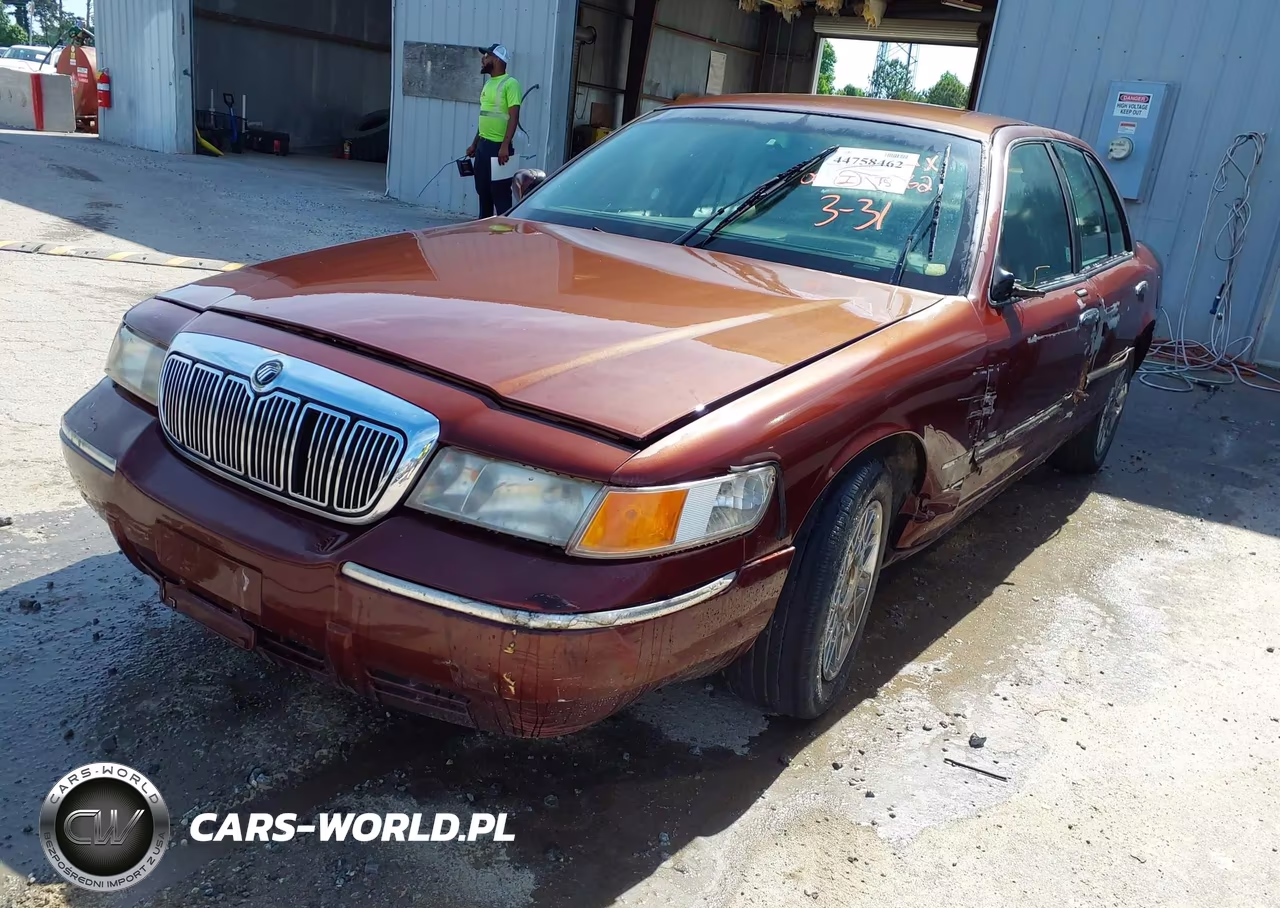 2001 Mercury Grand Marquis Gs VIN:2MEFM74W21X624664 - 2