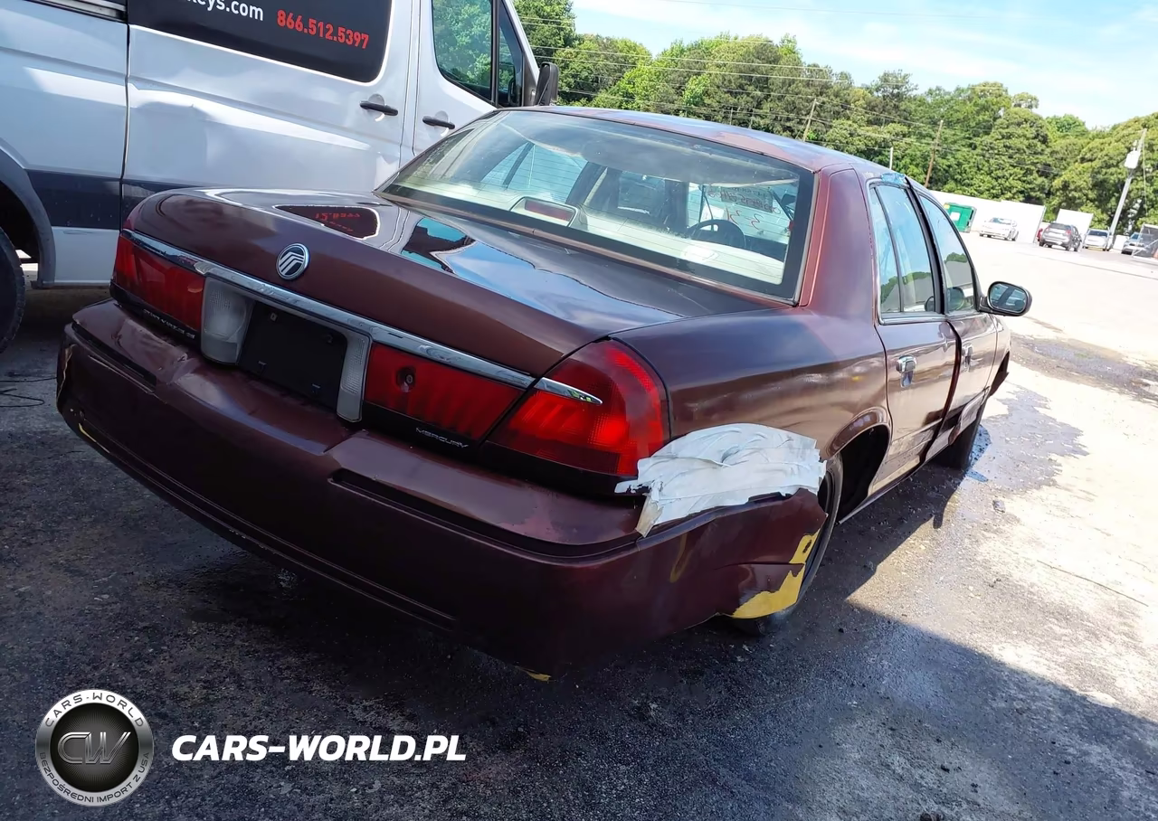2001 Mercury Grand Marquis Gs VIN:2MEFM74W21X624664 - 4