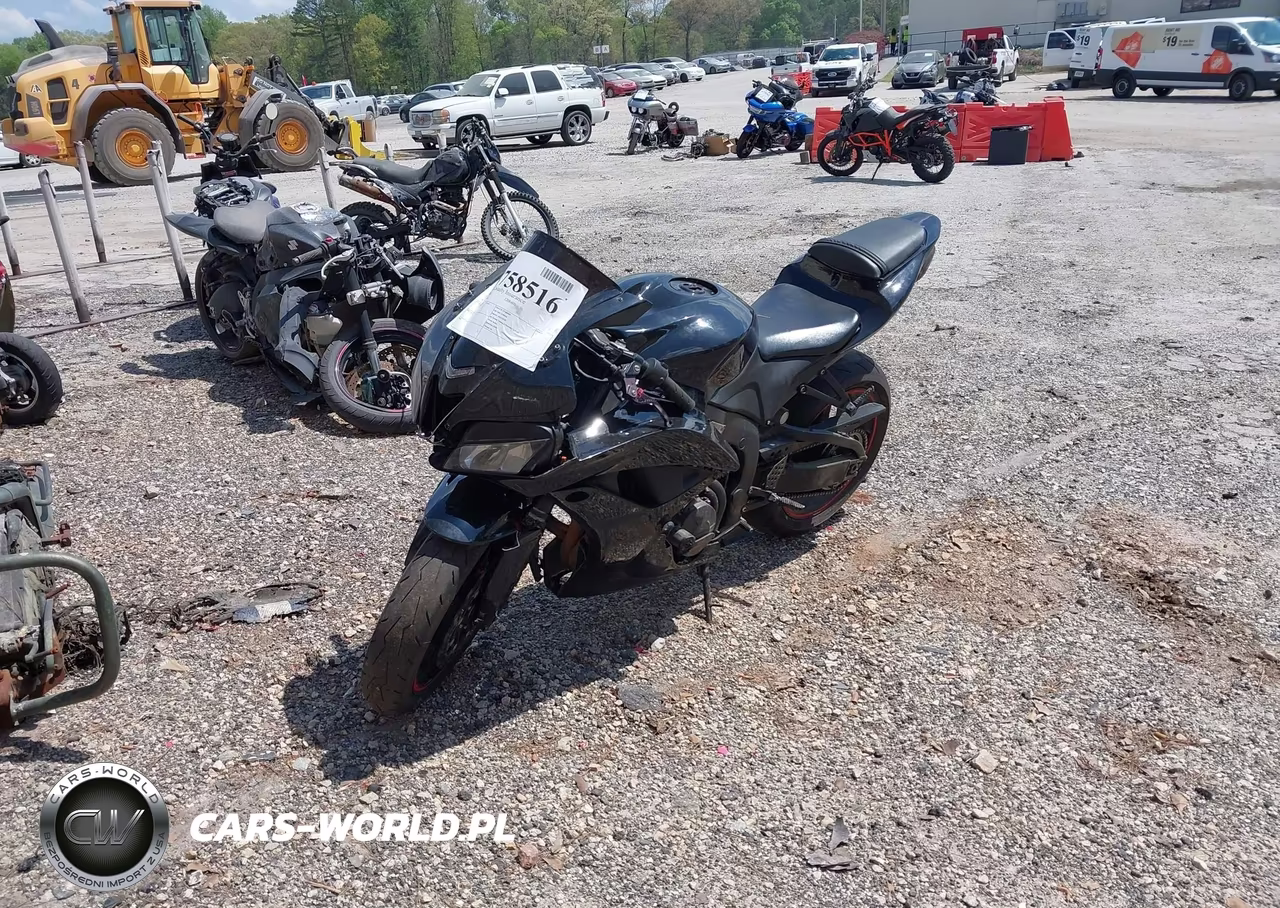 2008 Honda Cbr600 Rr VIN:JH2PC40438M101125 - 2