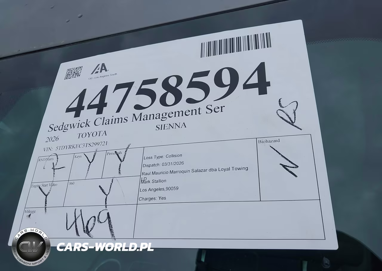 2026 Toyota Sienna Xle VIN:5TDYRKEC3TS299721 - 18
