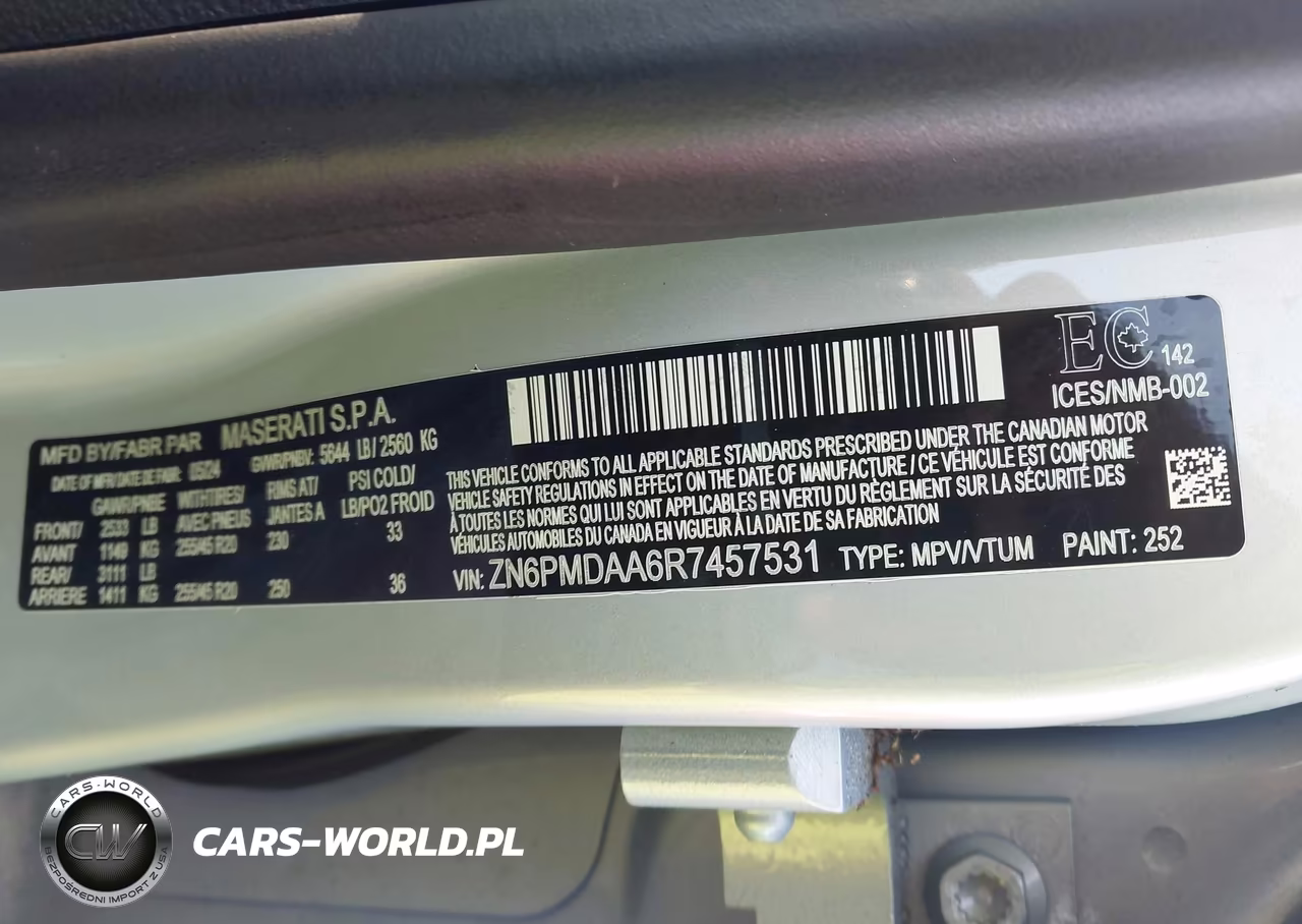 2024 Maserati Grecale Gt VIN:ZN6PMDAA6R7457531 - 9