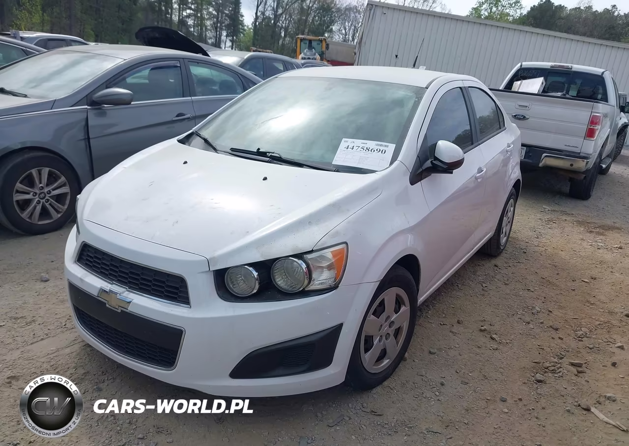 2014 Chevrolet Sonic Ls Manual VIN:1G1JB5SH0E4223971 - 2