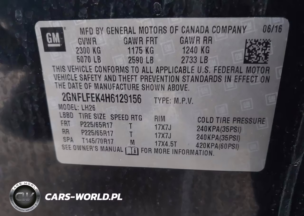 2017 Chevrolet Equinox Lt VIN:2GNFLFEK4H6129156 - 9