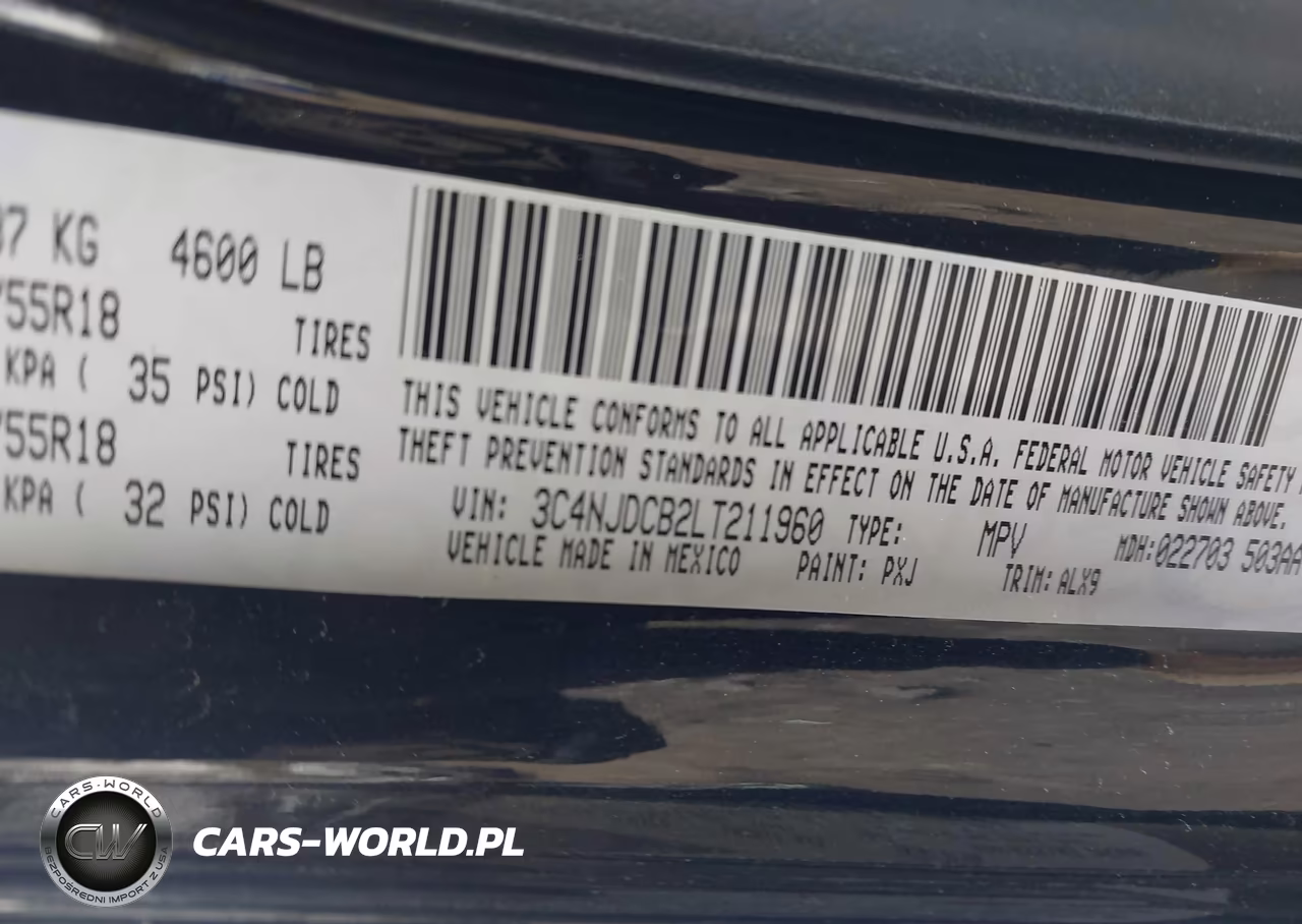 2020 Jeep Compass Limited 4X4 VIN:3C4NJDCB2LT211960 - 9