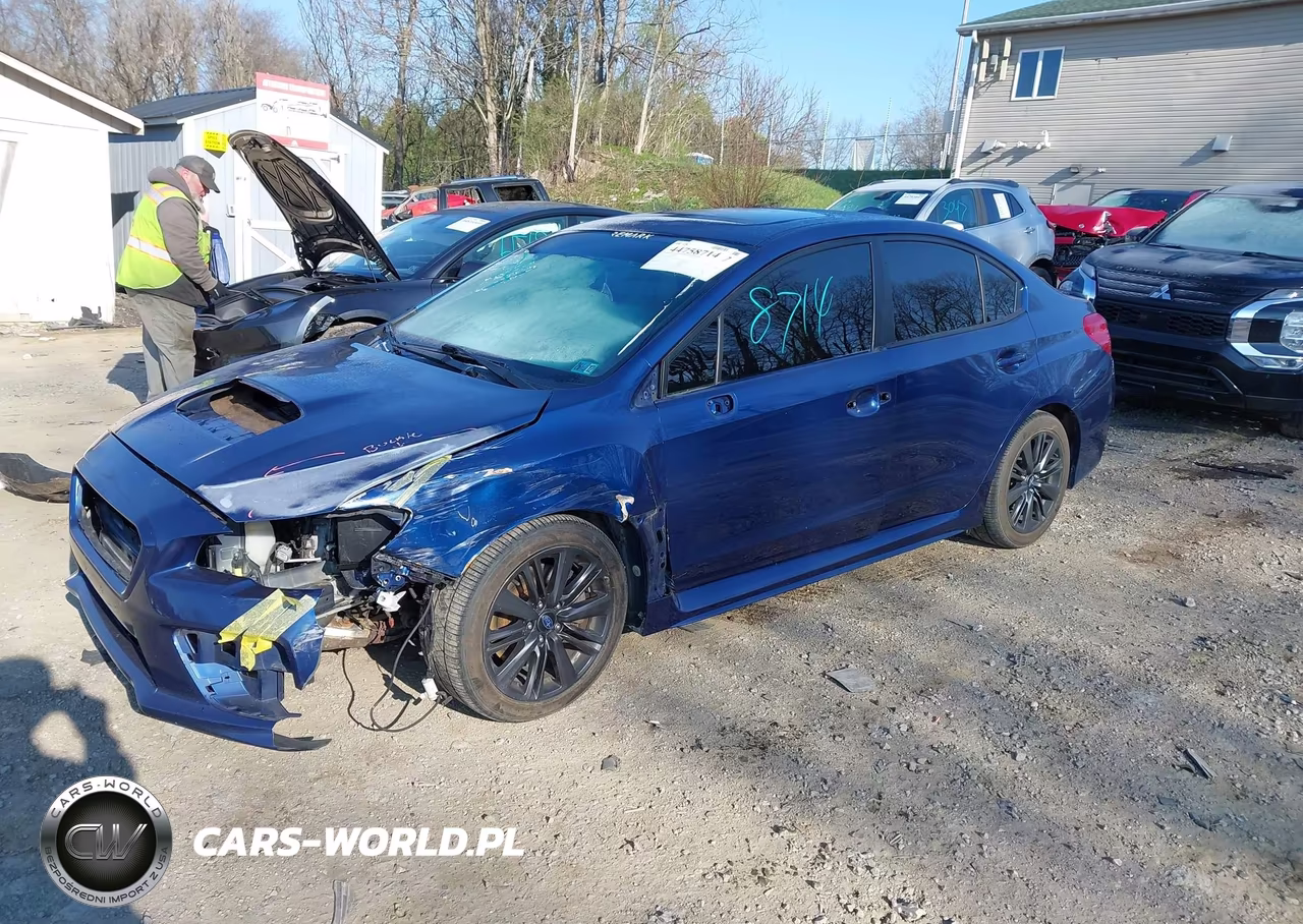 2015 Subaru Wrx Premium VIN:JF1VA1D60F8818822 - 2